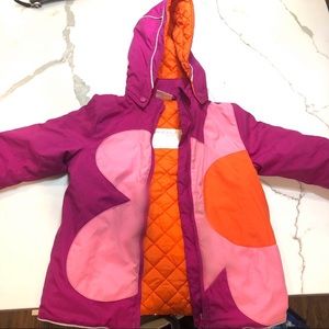 Girls Hanna Andersson Down Winter Jacket/C…